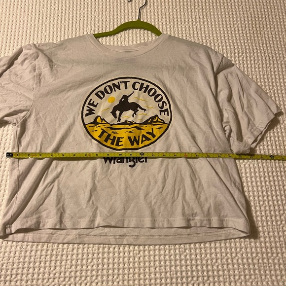 Wrangler Tops Boot Barn Yellowstone Oversized Crop Top Wrangler